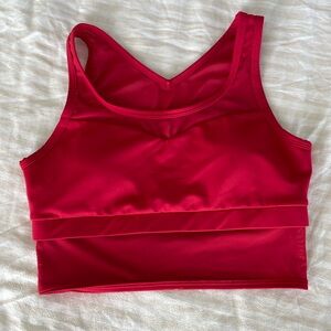 Cleo Harper Red Sports Bra